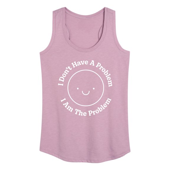 Instant Message - I Am The Problem - Women's Racerback Tank Top
