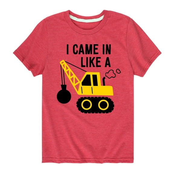 Instant Message - I Came In Like A Ball - Toddler And Youth Short Sleeve T-Shirt
