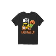 Instant Message - I Dig Halloween Toddler Short Sleeve Graphic T-Shirt