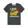 thumbnail image 1 of Instant Message - I Dig Kindergarten - Back to School - Toddler Short Sleeve Tee, 1 of 5