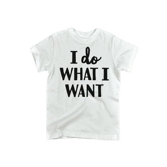Instant Message - I Do What I Want-TODDLER SHORT SLEEVE TEE-4T