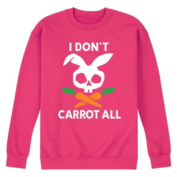 Instant Message - I Don't Carrot All - Men's Crew Neck Fleece Pullover