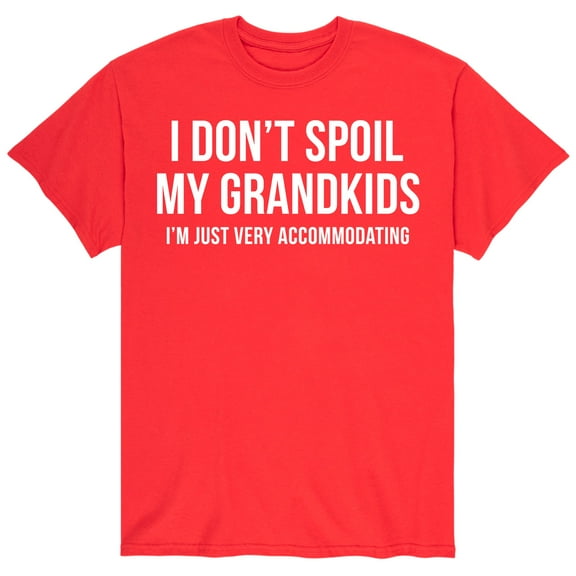 Instant Message - I Don't Spoil My Grandkids Grandpa Shirt Gift - Men's Short Sleeve Graphic T-Shirt