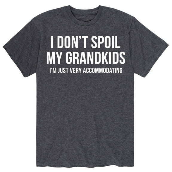 Instant Message - I Don't Spoil My Grandkids Grandpa Shirt Gift - Men's Short Sleeve Graphic T-Shirt