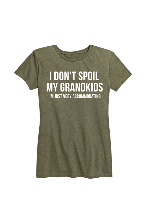 - I Don't Spoil My Grandkids - Women's Short Sleeve Graphic T-shirt