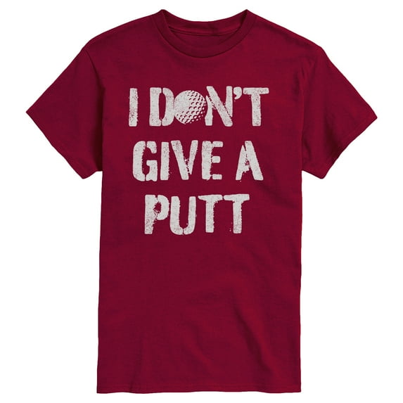 Instant Message - I Dont Give A Putt - Men's Short Sleeve Graphic T-shirt