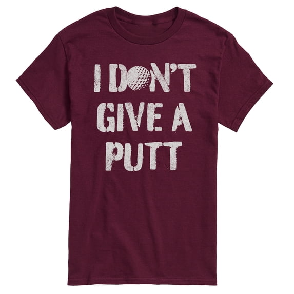 Instant Message - I Dont Give A Putt Short Sleeve Graphic T-Shirt