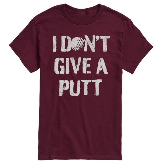 Instant Message - I Dont Give A Putt - Men's Short Sleeve Graphic T-shirt