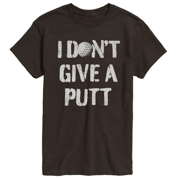 Instant Message - I Dont Give A Putt - Men's Short Sleeve Graphic T-shirt
