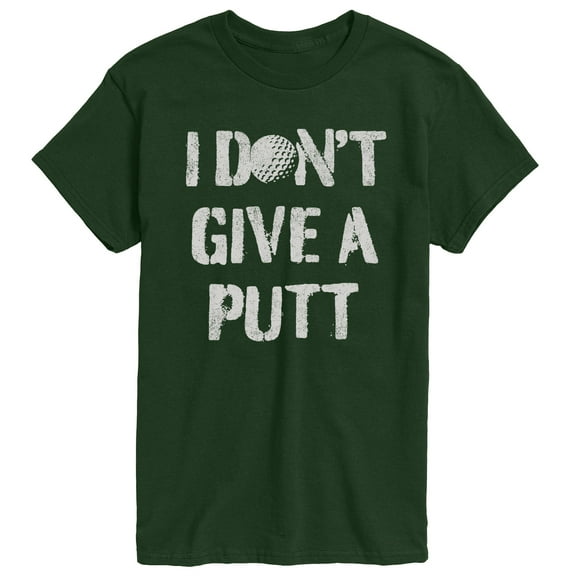 Instant Message - I Dont Give A Putt - Men's Short Sleeve Graphic T-shirt