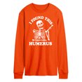 thumbnail image 1 of Instant Message - I Found This Humerus - Men's Long Sleeve T-Shirt, 1 of 1