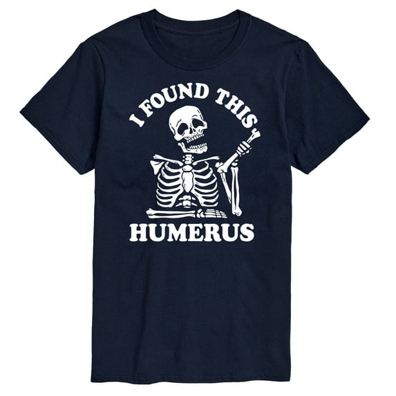 Instant Message - I Found This Humerus - Men's Short Sleeve Graphic T-Shirt