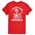 thumbnail image 1 of Instant Message - I Found This Humerus - Men's Short Sleeve Graphic T-Shirt, 1 of 6