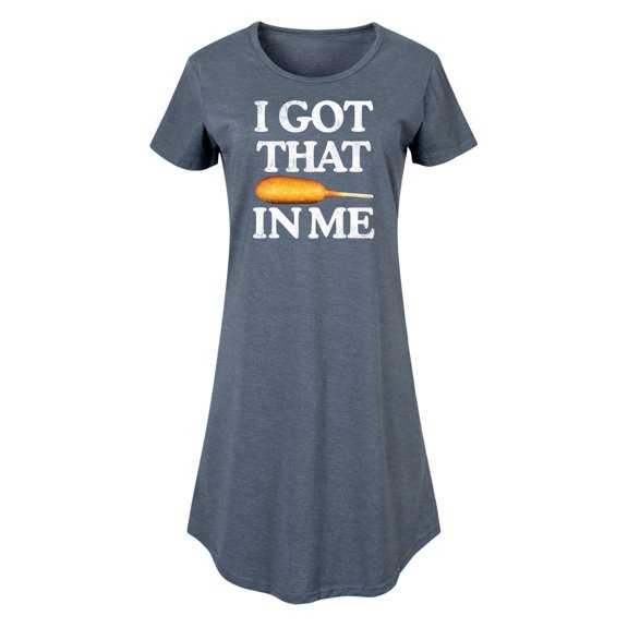 Instant Message - I Got That Corn Dog In Me - Women's Any Way Dress