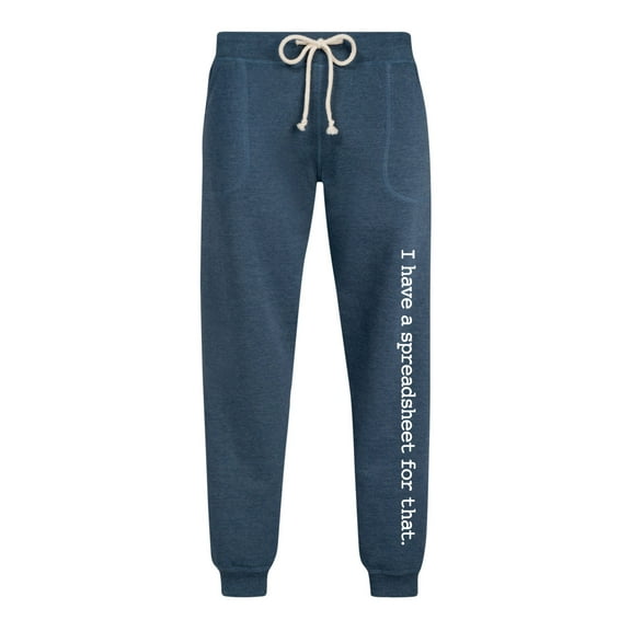 Instant Message - I Have A Spreadsheet For That - Women's French Terry Jogger Pant