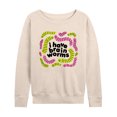 thumbnail image 1 of Instant Message - I Have Brain Worms - Women's French Terry Long Sleeve Pullover, 1 of 5