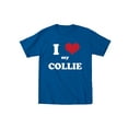 thumbnail image 1 of Instant Message - I (Heart) Collie-TODDLER SHORT SLEEVE TEE-2T, 1 of 4