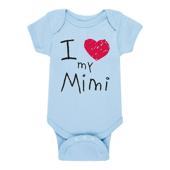 Instant Message - I (Heart) Mimi - Infant Baby One Piece