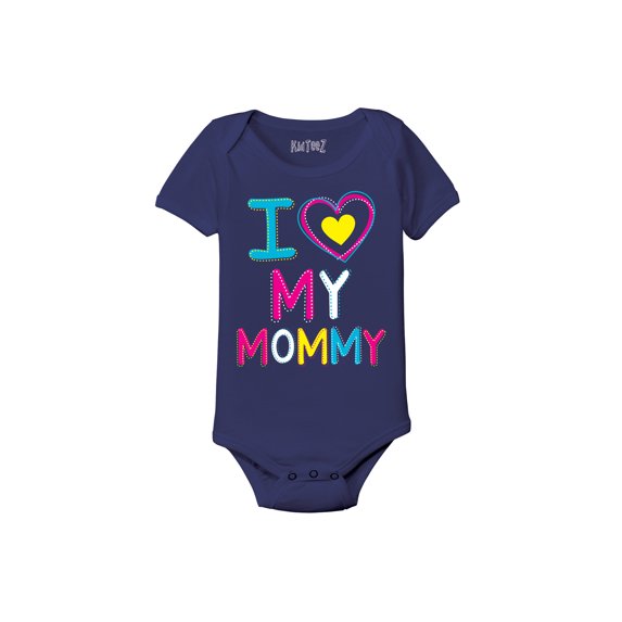 Instant Message - I (Heart) My Mommy - Infant One Piece