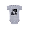 thumbnail image 1 of Instant Message - I Heart My Nanny - Infant Baby One Piece, 1 of 5