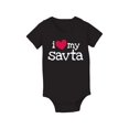 thumbnail image 1 of Instant Message - I (Heart) My Savta - Infant Baby One Piece, 1 of 5