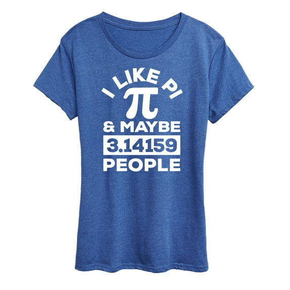 Instant Message - I Like Pi - Women's Short Sleeve Graphic T-Shirt