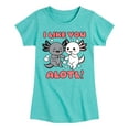 thumbnail image 1 of Instant Message - I Like You Alotl - Toddler And Youth Girls Short Sleeve Graphic T-Shirt, 1 of 6