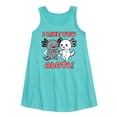 thumbnail image 1 of Instant Message - I Like You Alotl - Toddler and Youth Girls A-line Dress, 1 of 5