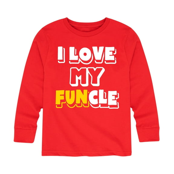 Instant Message - I Love My Funcle - Toddler And Youth Long Sleeve Graphic T-Shirt