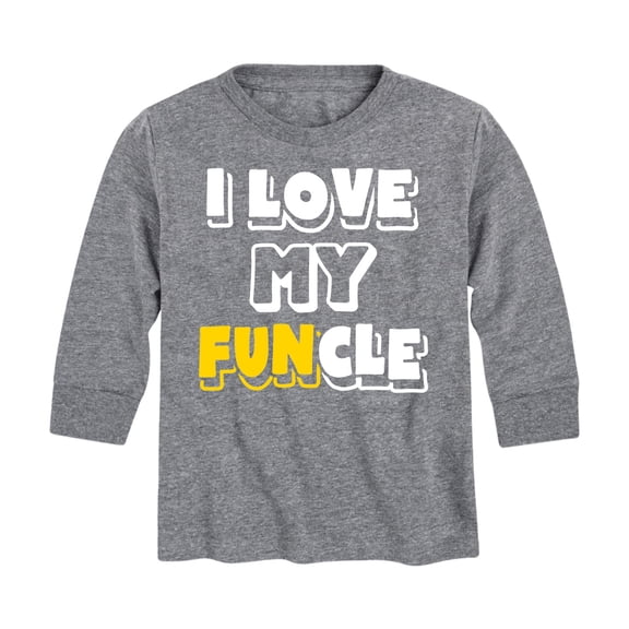 Instant Message - I Love My Funcle - Toddler And Youth Long Sleeve Graphic T-Shirt