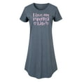 thumbnail image 1 of Instant Message - I Love My Imperfect Life - Positive - Inspirational - Womens - Any Way Dress, 1 of 6