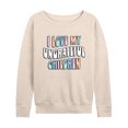 thumbnail image 1 of Instant Message - I Love My Ungrateful Children - Women's Lightweight French Terry Long Sleeve Shirt, 1 of 5