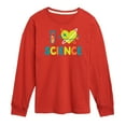 thumbnail image 1 of Instant Message - I Love Science - Toddler & Youth Long Sleeve Graphic T-Shirt, 1 of 5