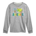 thumbnail image 1 of Instant Message - I Love Science - Toddler & Youth Long Sleeve Graphic T-Shirt, 1 of 5