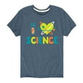 thumbnail image 1 of Instant Message - I Love Science - Toddler & Youth Short Sleeve Graphic T-Shirt, 1 of 5