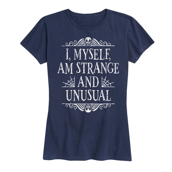 Instant Message - I Myself am Strange and Unusual - Women's Short Sleeve Graphic T-shirt