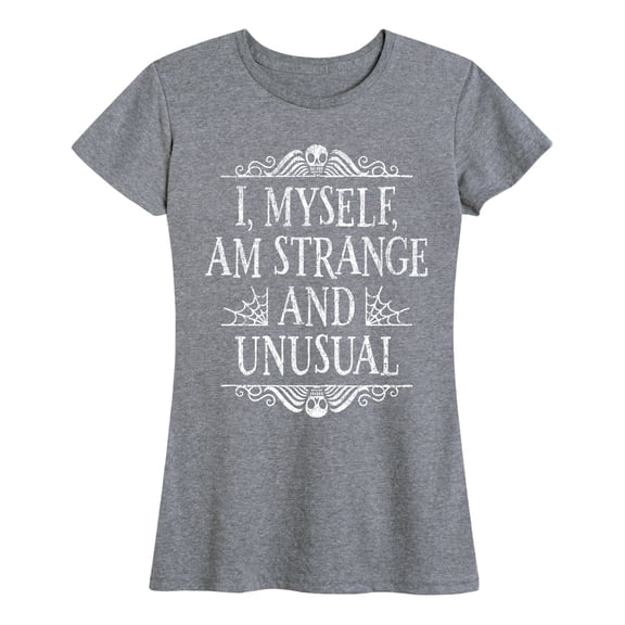 Instant Message - I Myself am Strange and Unusual - Women's Short Sleeve Graphic T-shirt