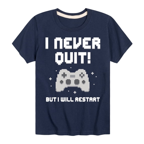 Instant Message - I Never Quit Short Sleeve Graphic T-Shirt