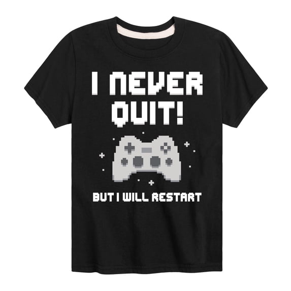 Instant Message - I Never Quit Short Sleeve Graphic T-Shirt
