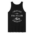 thumbnail image 1 of Instant Message - I Only Sleep In Five Billion Star Hotels - Mens Jersey Graphic Tank, 1 of 5