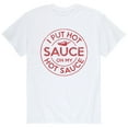 thumbnail image 1 of Instant Message - I Put Hot Sauce On My Hot Sauce - Men's Short Sleeve Graphic T-Shirt, 1 of 5