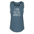thumbnail image 1 of Instant Message - I Run Like The Winded - Ladies Racerback Tank, 1 of 5