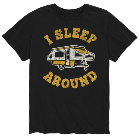 Instant Message - I Sleep Around - Men's Short Sleeve Graphic T-Shirt