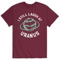 thumbnail image 1 of Instant Message - I Still Laugh At Uranus - Men's Short Sleeve Graphic T-Shirt, 1 of 5