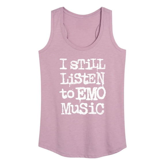 Instant Message - I Still Listen To Emo Music  - Women's Racerback Tank Top