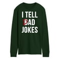 thumbnail image 1 of Instant Message - I Tell Dad Jokes  - Men's Long Sleeve T-Shirt, 1 of 1