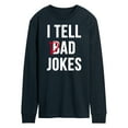 thumbnail image 1 of Instant Message - I Tell Dad Jokes  - Men's Long Sleeve T-Shirt, 1 of 6