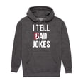 thumbnail image 1 of Instant Message - I Tell Dad Jokes  - Men's Pullover Hooded Fleece Sweatshirt, 1 of 6
