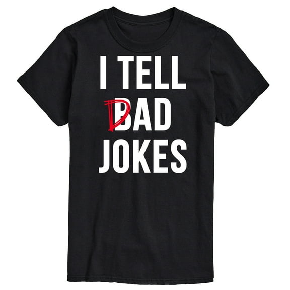 Instant Message - I Tell Dad Jokes - Men's Short Sleeve Graphic T-Shirt