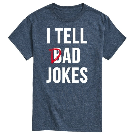 Instant Message - I Tell Dad Jokes - Men's Short Sleeve Graphic T-Shirt